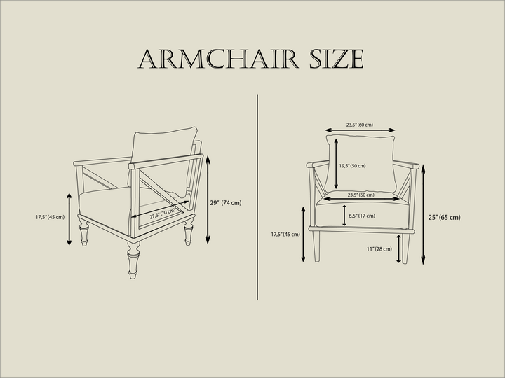 Handcrafted Rocking Armchair, Wide Size Armchair, Large Rocking Armchair, Cushion With Armchair, Durable Armchair