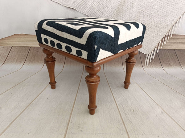 Square Contemporary New Home Decor Footstool Bench