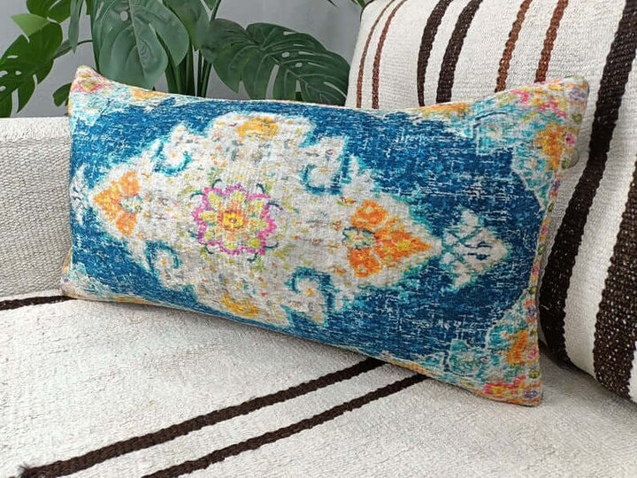 coussin nomadic cover pillow for bench housewares designer cushion indoor gift pillow hand made cushion macrame gifts