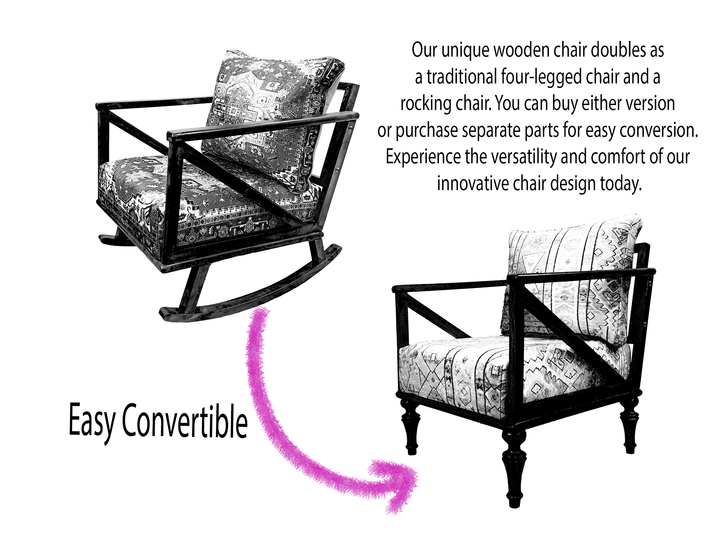 Terrace Rocking Armchir Leg, Rocking Leg Armchair, ComfortRocking Armchair, Wooden Rocking Armchair