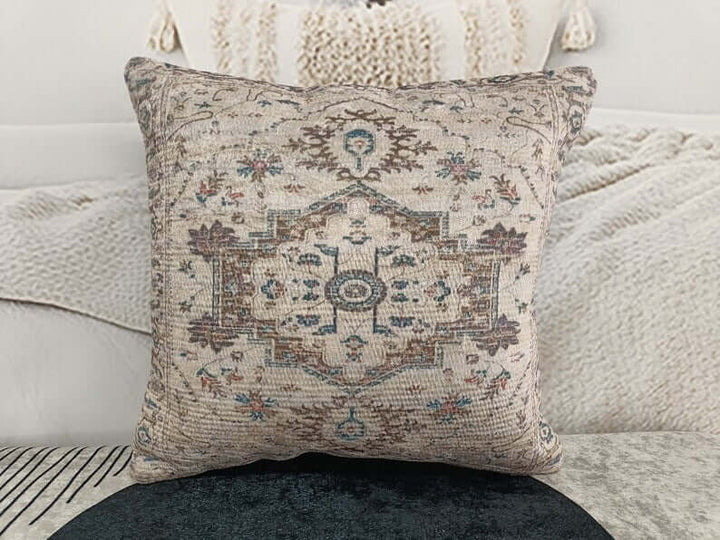 pillow sham boho chic pillow vintage pillowcover large lumbar pillow throw cushion 40x40cm cushion large pillow sham