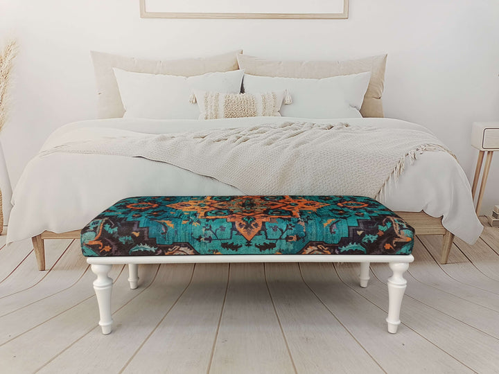 Turkish Bench, Storage Dresser, Hallway Bench, Cushioned Bench, Sitting Bench, Storage Ottoman, Storage Footstool, Bohemian Bench, Oriental Leg Stool Bench