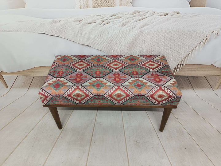 Footrest Step Stool, Upholstered Ottoman Stool ,  Modern Velvet Vanity Stool with Metal Legs, Oriental Leg Stool, Cocktail Ottoman,  Upholstered Coffee Table,  Storage Footstool,  Bohemian Bench